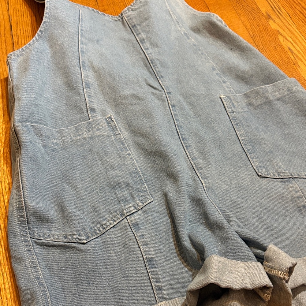 The Olivia Overalls in Sky Blue. *only have the blue* - Picture 3 of 5